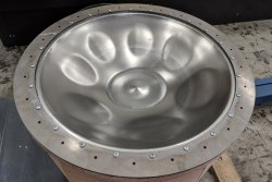 Robotic ISF hand pan shell